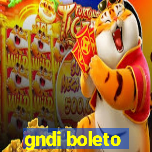 gndi boleto